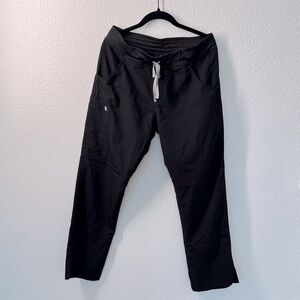 Figs women's black scrub pants